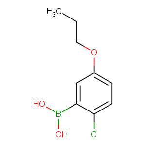 Boronic acid, B-(2-chloro-5-propoxyphenyl)-