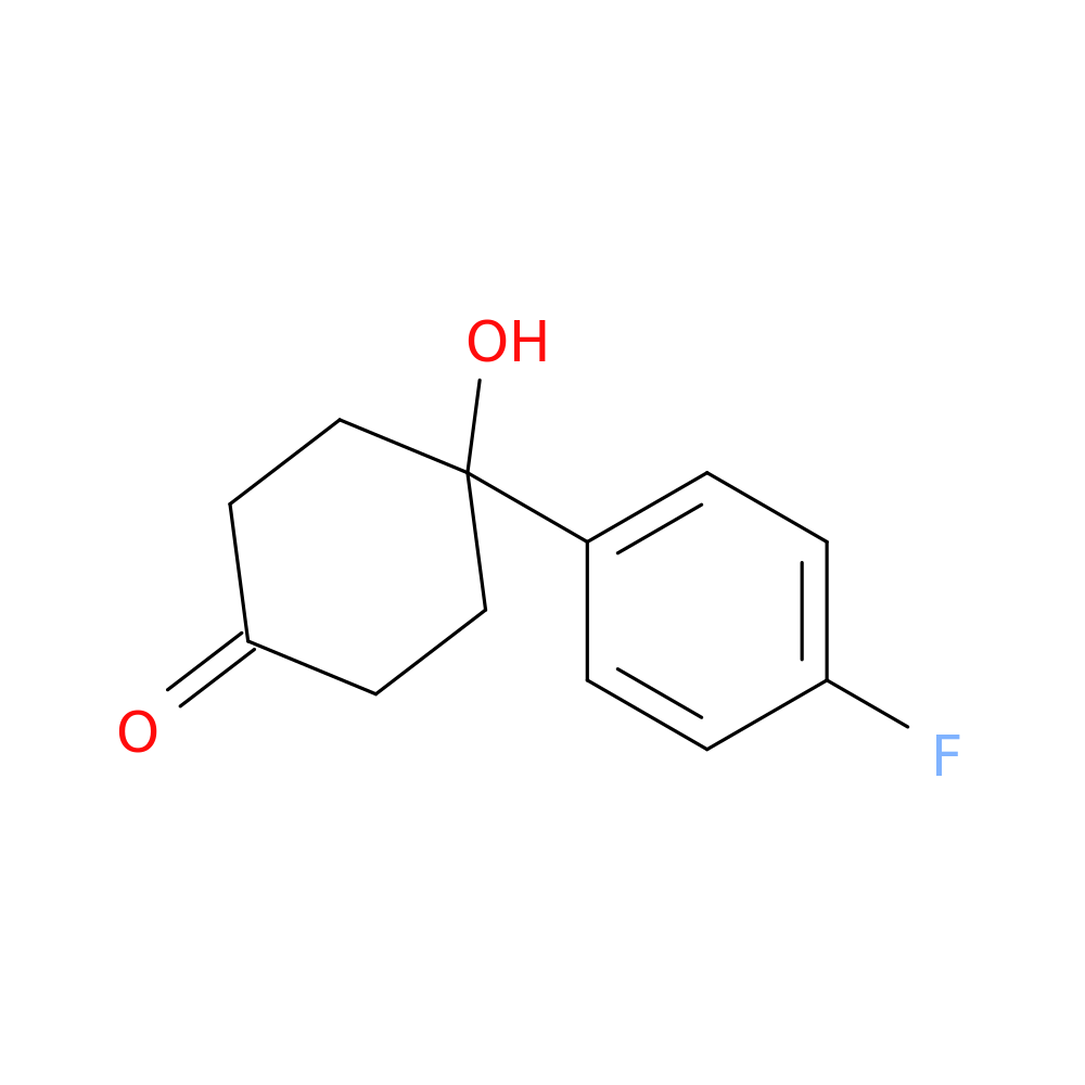 4-(4-fluorophenyl)-4-hydroxycyclohexan-1-one