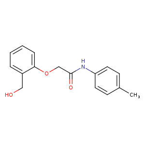 2-[2-(hydroxymethyl)phenoxy]-N-(4-methylphenyl)acetamide