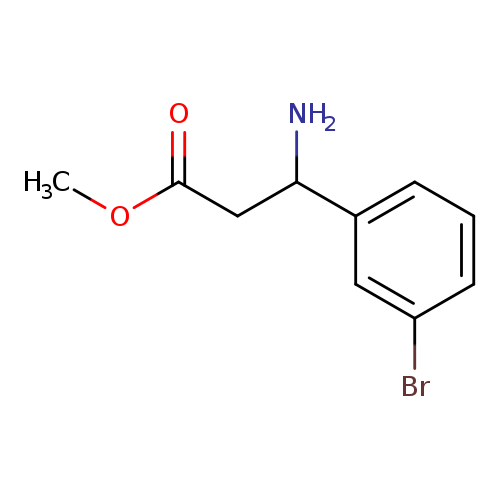 methyl 3-amino-3-(3-bromophenyl)propanoate