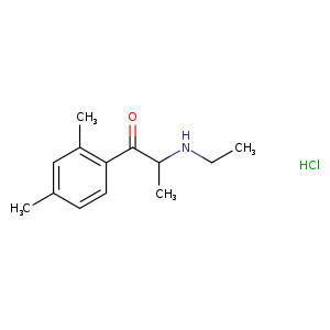 1-(2,4-dimethylphenyl)-2-(ethylamino)propan-1-one,monohydrochloride
