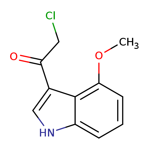 Ethanone, 2-chloro-1-(4-methoxy-1H-indol-3-yl)-