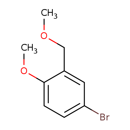 Benzene, 4-bromo-1-methoxy-2-(methoxymethyl)-
