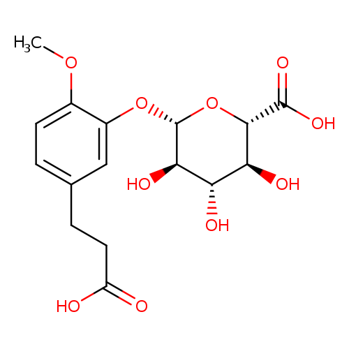 Dihydroisoferulic Acid 3-O-Glucuronide