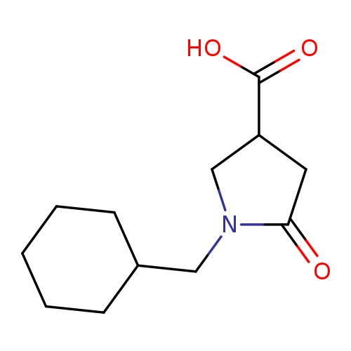 1-Cyclohexylmethyl-5-oxo-pyrrolidine-3-carboxylic acid