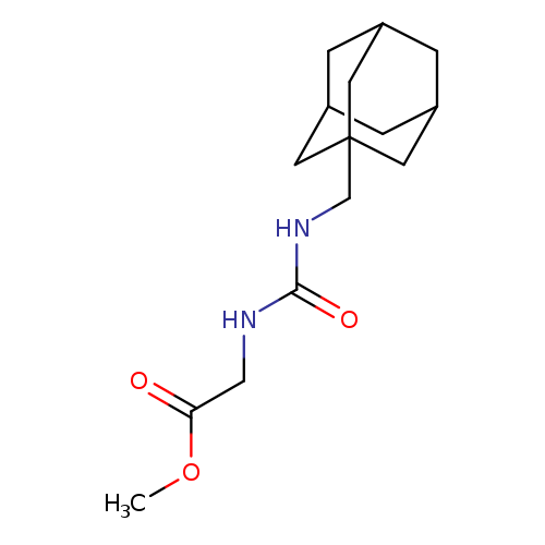 methyl 2-({[(adamantan-1-yl)methyl]carbamoyl}amino)acetate