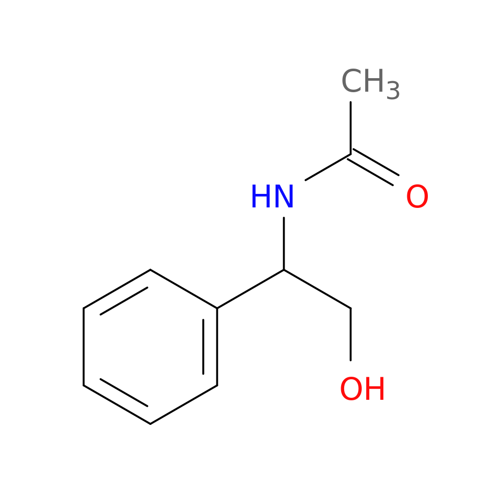 N-(2-hydroxy-1-phenylethyl)acetamide