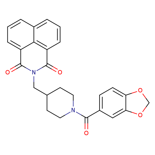3-{[1-(2H-1,3-benzodioxole-5-carbonyl)piperidin-4-yl]methyl}-3-azatricyclo[7.3.1.0^{5,13}]trideca-1(12),5,7,9(13),10-pentaene-2,4-dione