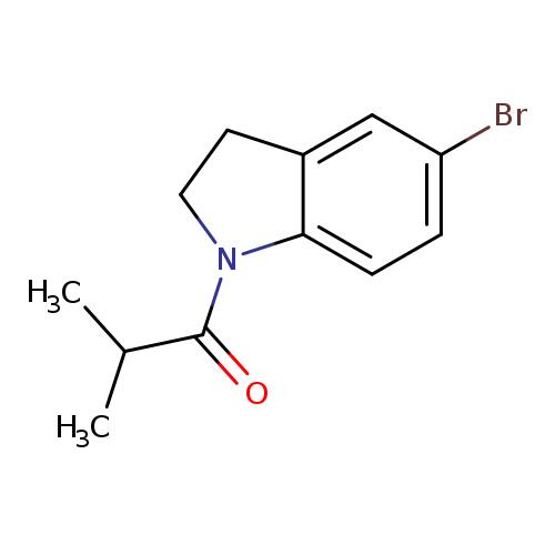 1-(5-Bromo-2,3-dihydro-1H-indol-1-yl)-2-methylpropan-1-one