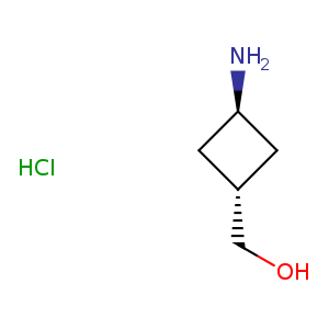 Cyclobutanemethanol， 3-amino-， hydrochloride (1:1)， trans-