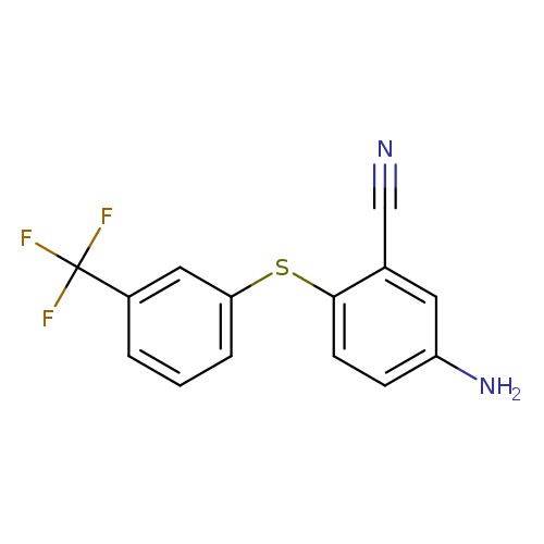 4-Amino-2-cyano-3'-(trifluoromethyl)diphenyl thioether