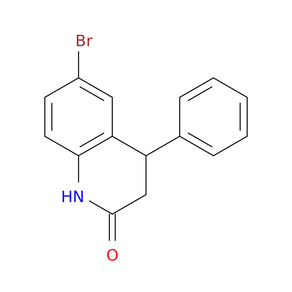 6-BROMO-4-PHENYL-3,4-DIHYDRO-2(1H)-QUINOLINONE
