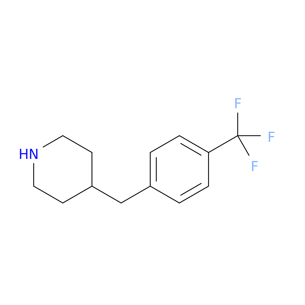 4-(4-(Trifluoromethyl)benzyl)piperidine