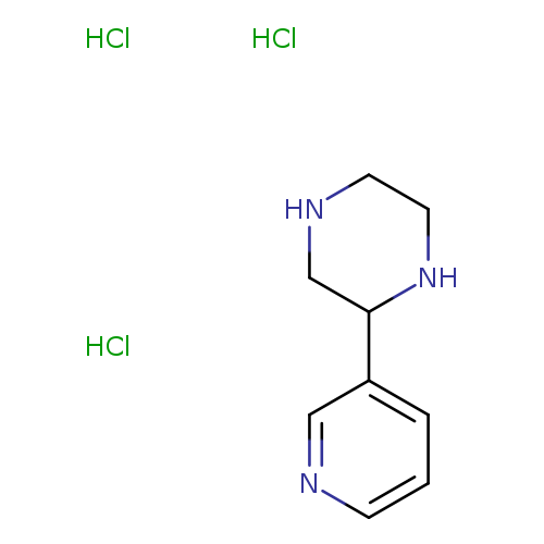 2-Pyridin-3-yl piperazine tri, HCl