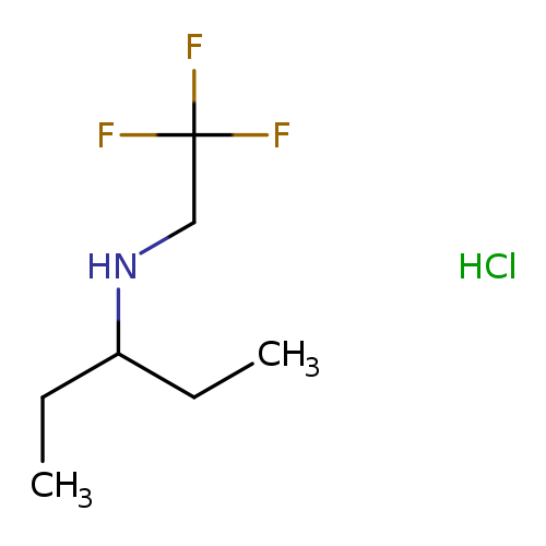 (pentan-3-yl)(2,2,2-trifluoroethyl)amine hydrochloride