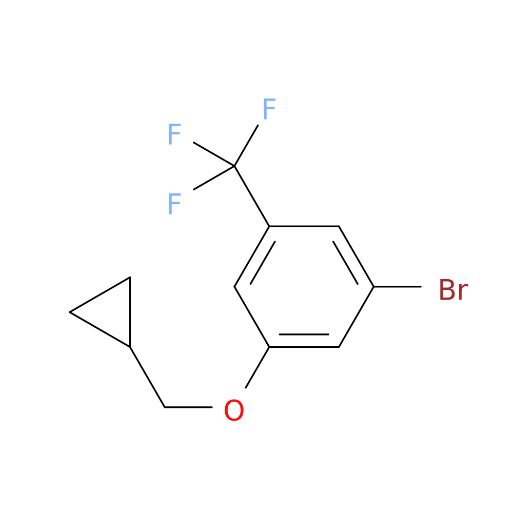 1-Bromo-3-(cyclopropylmethoxy)-5-(trifluoromethyl)benzene