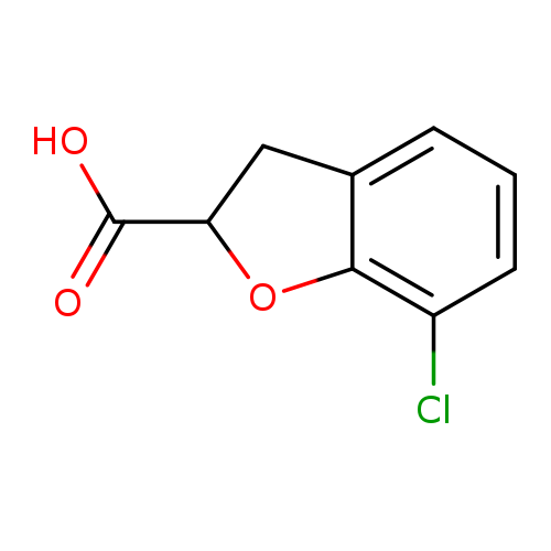 7-Chloro-2,3-dihydrobenzofuran-2-carboxylic acid