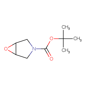 6-Oxa-3-azabicyclo[3.1.0]hexane-3-carboxylic acid, 1,1-dimethylethyl ester
