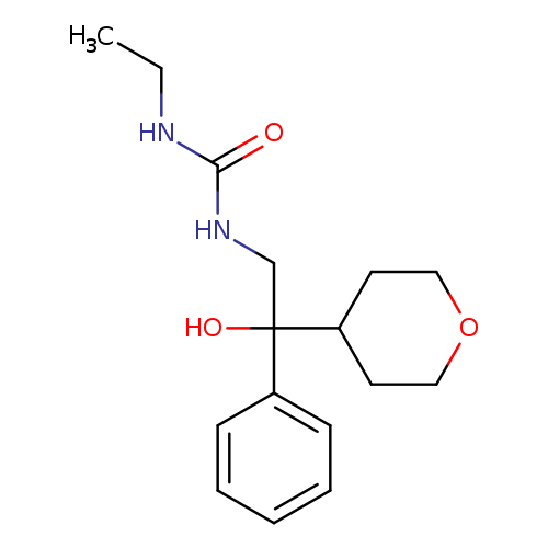 3-ethyl-1-[2-hydroxy-2-(oxan-4-yl)-2-phenylethyl]urea
