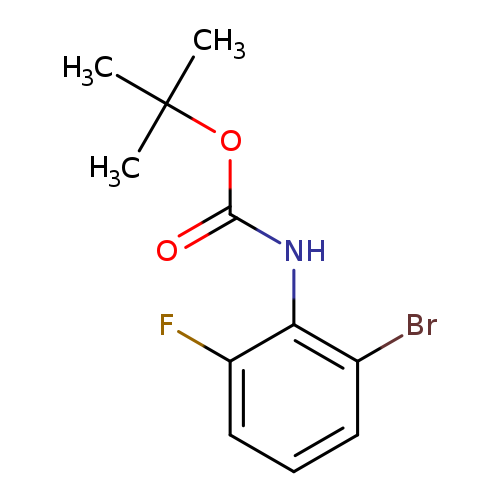tert-Butyl N-(2-Bromo-6-fluorophenyl)carbamate