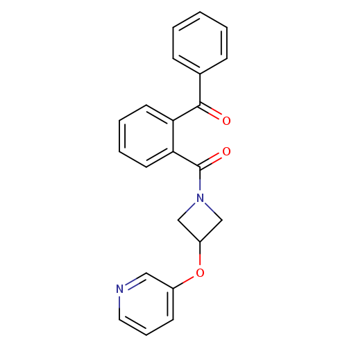 3-{[1-(2-benzoylbenzoyl)azetidin-3-yl]oxy}pyridine