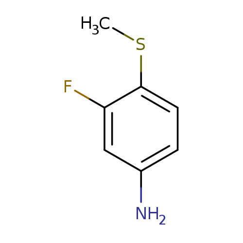 Benzenamine, 3-​fluoro-​4-​(methylthio)​-