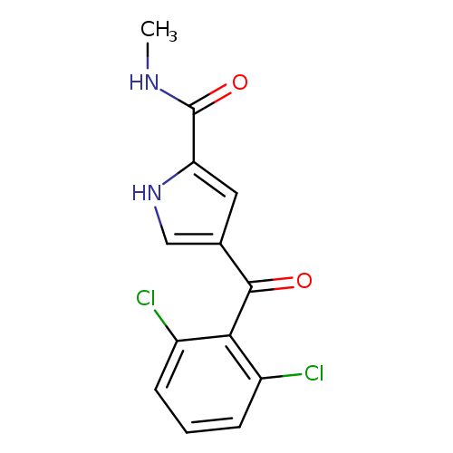 4-(2,6-dichlorobenzoyl)-N-methyl-1H-pyrrole-2-carboxamide