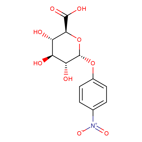 (2S,3S,4S,5R,6R)-3,4,5-Trihydroxy-6-(4-nitrophenoxy)tetrahydro-2H-pyran-2-carboxylic acid