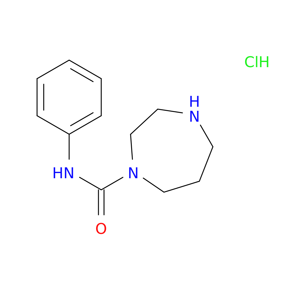 N-Phenyl-1,4-diazepane-1-carboxamide hydrochloride