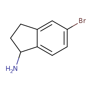 1H-INDEN-1-AMINE, 5-BROMO-2,3-DIHYDRO-