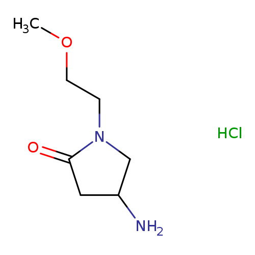 4-amino-1-(2-methoxyethyl)-2-pyrrolidinone hydrochloride