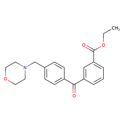 3-Carboethoxy-4'-morpholinomethyl benzophenone
