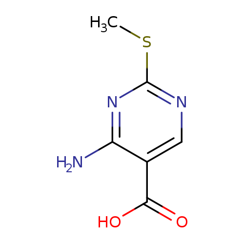 4-Amino-2-(methylthio)pyrimidine-5-carboxylic acid