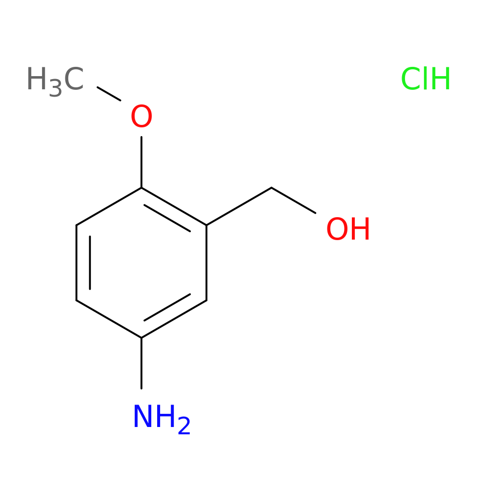 (5-amino-2-methoxyphenyl)methanol hydrochloride