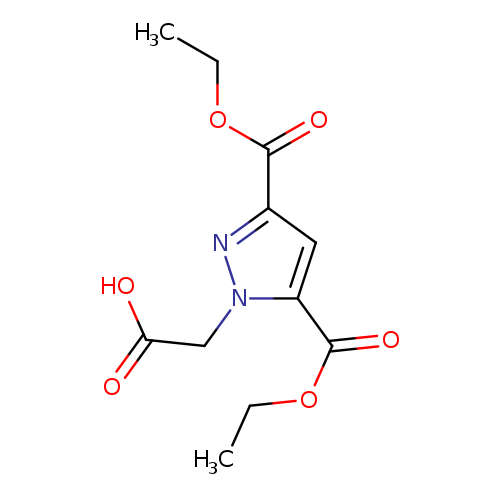 2-[3,5-bis(ethoxycarbonyl)-1H-pyrazol-1-yl]acetic acid
