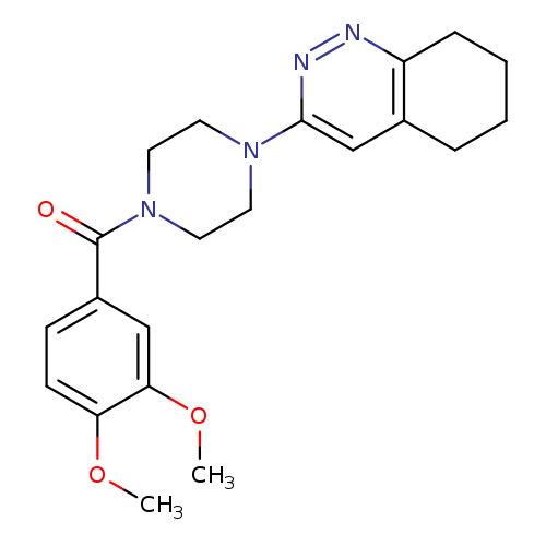 3-[4-(3,4-dimethoxybenzoyl)piperazin-1-yl]-5,6,7,8-tetrahydrocinnoline