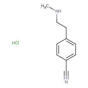 4-[2-(methylamino)ethyl]benzonitrile hydrochloride