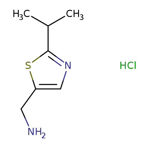 (2-isopropylthiazol-5-yl)methanaminehydrochloride