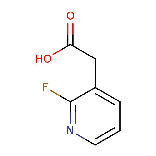 3-Pyridineacetic acid, 2-fluoro-