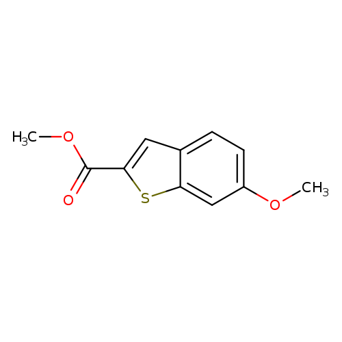 6-METHOXY-BENZO[B]THIOPHENE-2-CARBOXYLIC ACID METHYL ESTER