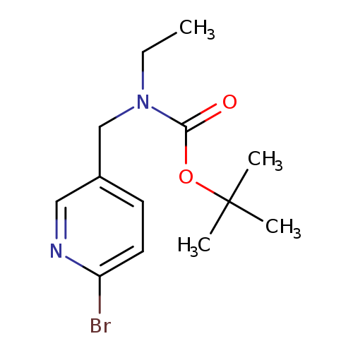 tert-Butyl ((6-bromopyridin-3-yl)methyl)(ethyl)carbamate