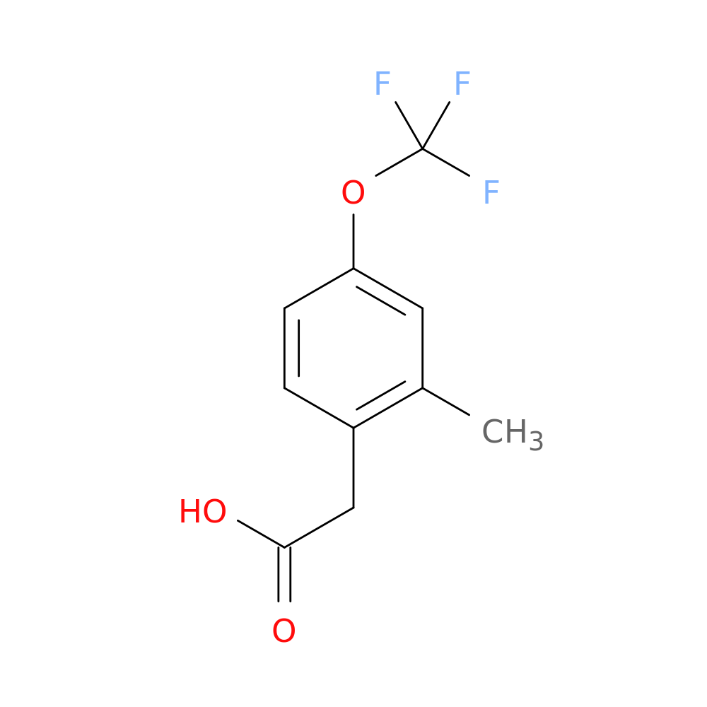 2-Methyl-4-(trifluoromethoxy)phenylacetic acid