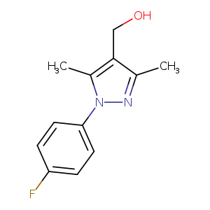 [1-(4-fluorophenyl)-3,5-dimethyl-1H-pyrazol-4-yl]methanol