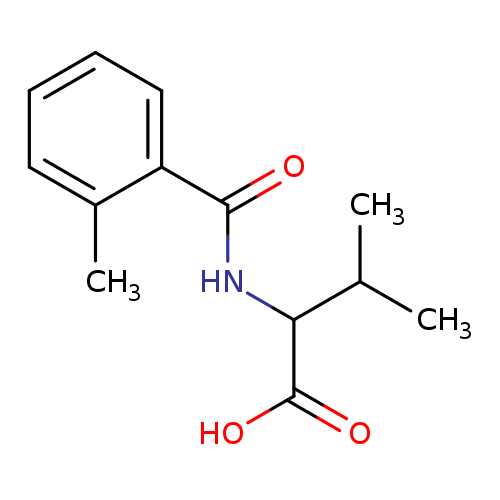 3-methyl-2-[(2-methylphenyl)formamido]butanoic acid