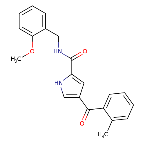 N-[(2-methoxyphenyl)methyl]-4-(2-methylbenzoyl)-1H-pyrrole-2-carboxamide