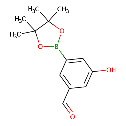 Benzaldehyde, 3-hydroxy-5-(4,4,5,5-tetramethyl-1,3,2-dioxaborolan-2-yl)-