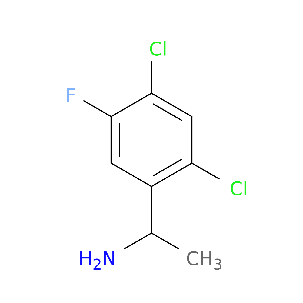 1-(2,4-Dichloro-5-fluorophenyl)ethanamine