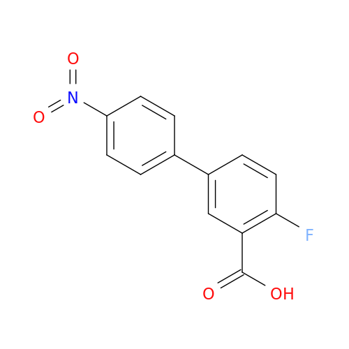 2-Fluoro-5-(4-nitrophenyl)benzoic acid