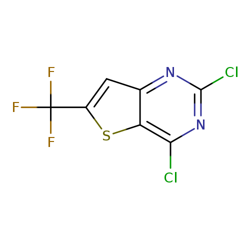 2,4-dichloro-6-(trifluoromethyl)thieno[3,2-d]pyrimidine