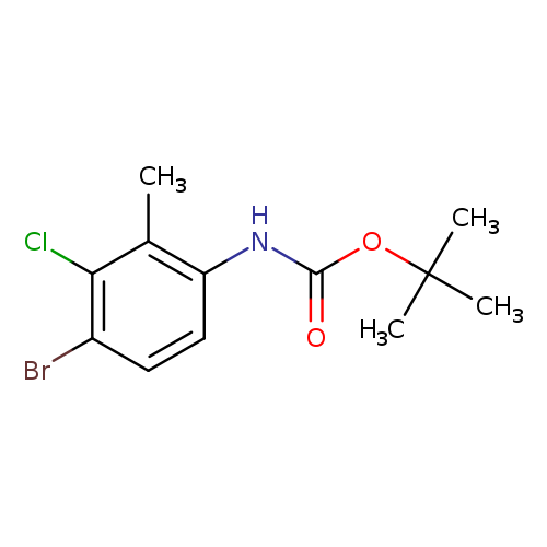 tert-butyl N-(4-bromo-3-chloro-2-methylphenyl)carbamate